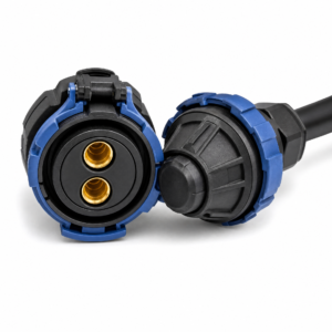 M25 self-locking 2-pin high-current waterproof connector